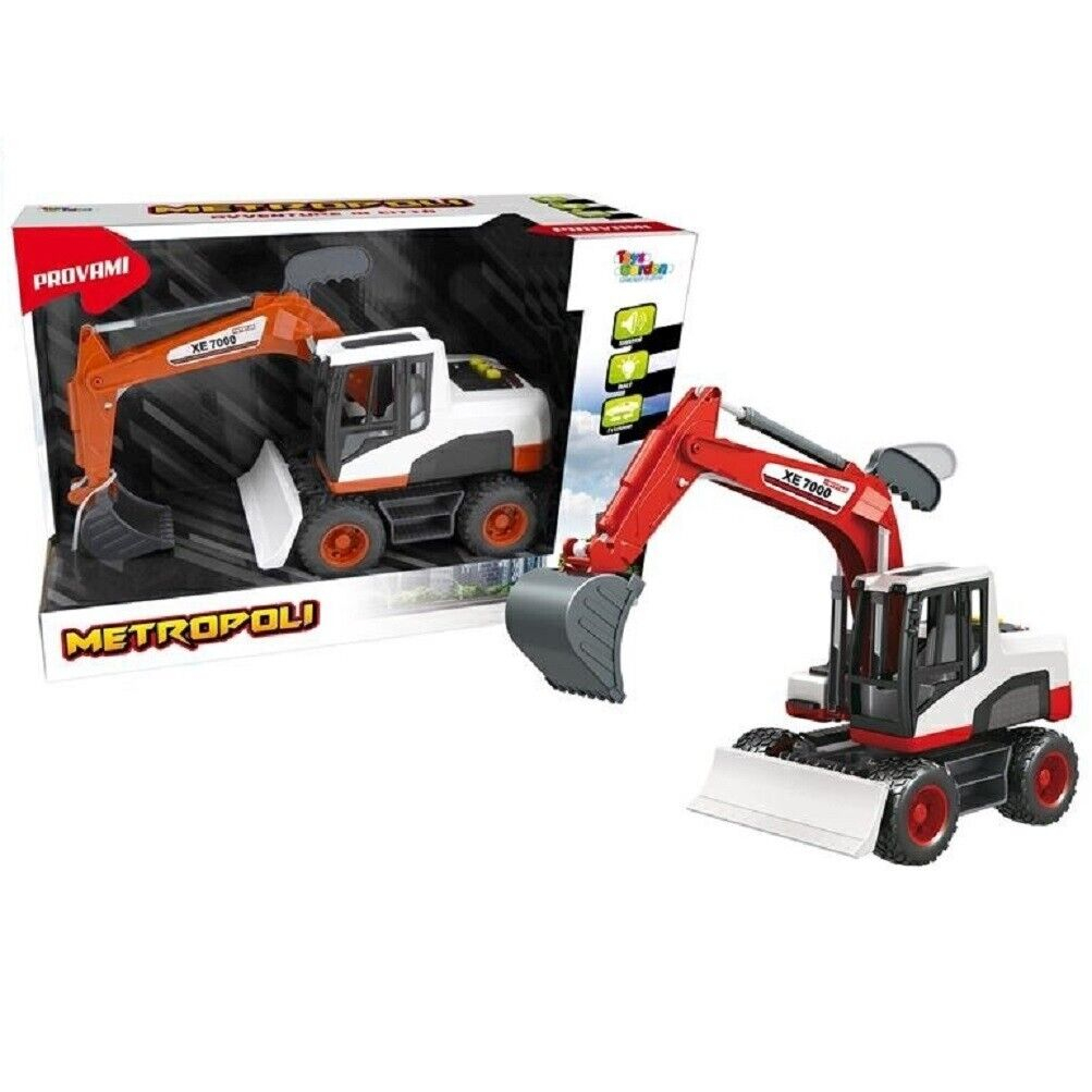 ESCAVATORE C/LUCI/SUONI 1/18 GVC-9600 CT